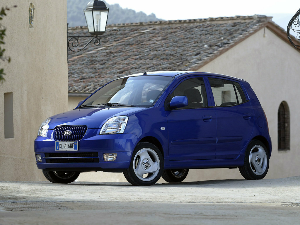 Коврики текстильные для Kia Picanto I (хэтчбек 5 дв / SA) 2003 - 2007