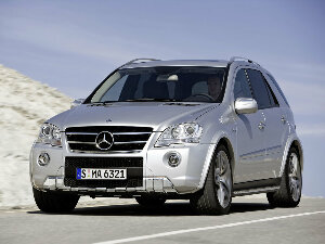 Коврики текстильные для Mercedes-Benz M-Class II (suv / W164) 2008 - 2011