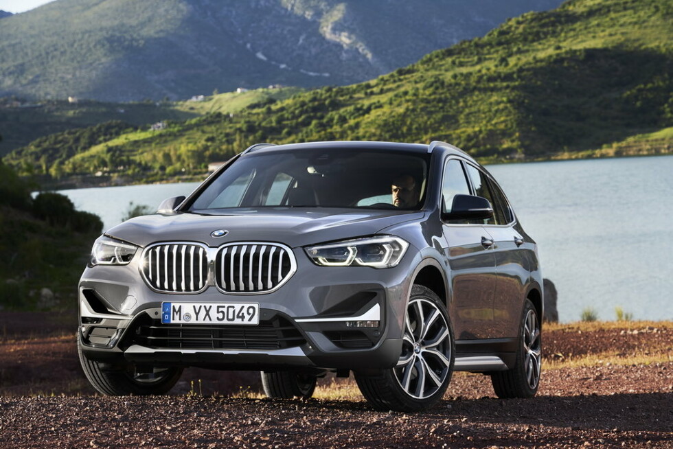 Коврики текстильные "Комфорт" для BMW X1 sDrive  II (suv / F48) 2019 - Н.В., темно-серые, 5шт.