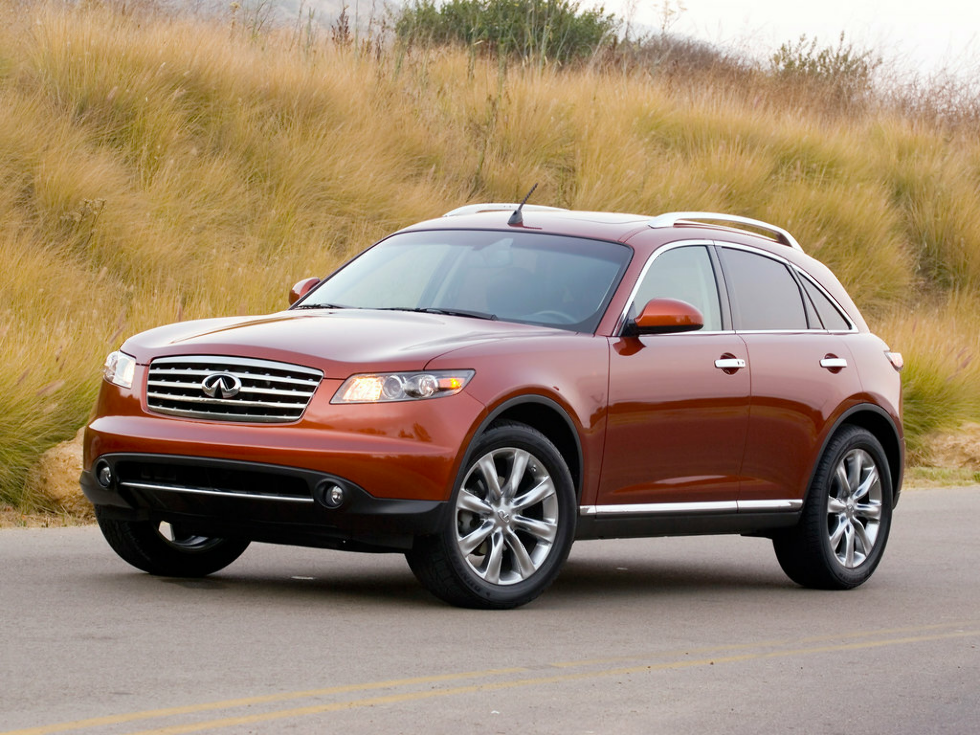 Коврики ЭВА "EVA ромб" для Infiniti Fx35 (suv) 2006 - 2008, черные, 3шт.