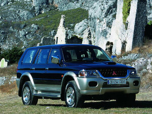 Коврики текстильные для Mitsubishi Pajero Sport I (suv / K90) 1998 - 2008