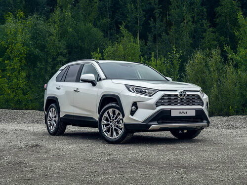 Коврики текстильные "Стандарт" для Toyota Rav4 V (suv / MXAA52/MXAA54 AT) 2018 - Н.В., черные, 1шт.