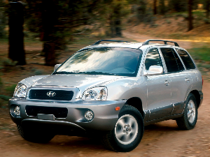 Коврики текстильные для Hyundai Santa Fe I (suv / SM) 2000 - 2004