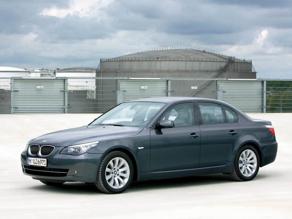 Коврики текстильные "Комфорт" для BMW 5-Series (седан / E60) 2007 - 2010, темно-серые, 4шт.