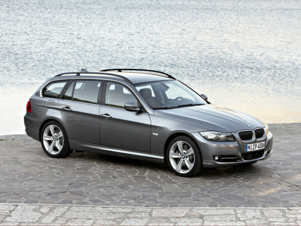 Коврики текстильные "Комфорт" для BMW 3-Series (универсал / E91) 2008 - 2012, черные, 5шт.