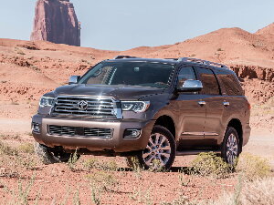 Коврики текстильные для Toyota Sequoia II (suv / 2) 2017 - Н.В.