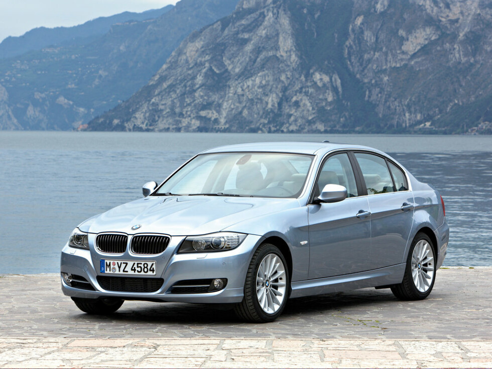 Коврики текстильные "Классик" для BMW 3-Series (седан / E90) 2008 - 2012, темно-серые, 5шт.