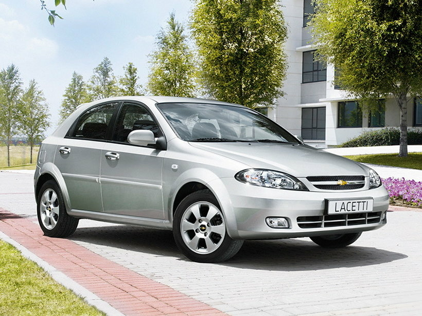 Коврики текстильные "Стандарт" для Chevrolet Lacetti (хэтчбек 5 дв / J200) 2004 - 2013, черные, 5шт.