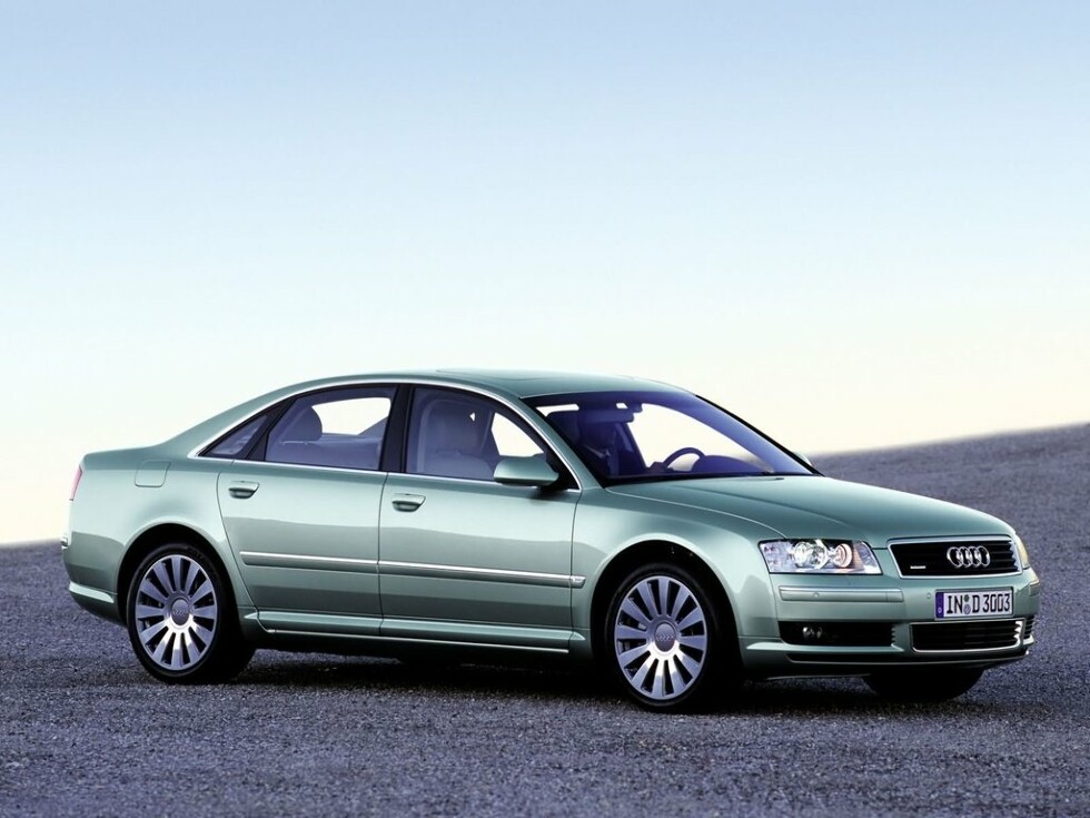 Коврики текстильные "Комфорт" для Audi A8 Long (седан / D3) 2002 - 2005, черные, 5шт.