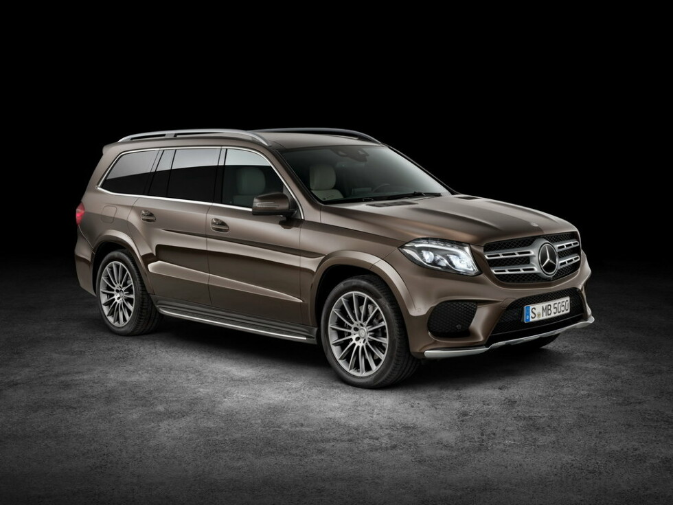 Коврики текстильные "Стандарт" для Mercedes-Benz GLS-Class I (suv / X166) 2015 - 2019, черные, 5шт.