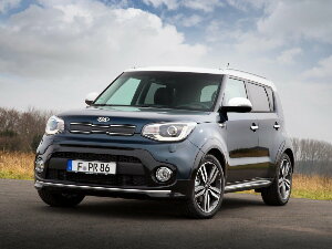 Коврики текстильные для Kia Soul II (хэтчбек 5 дв / PS) 2017 - 2019