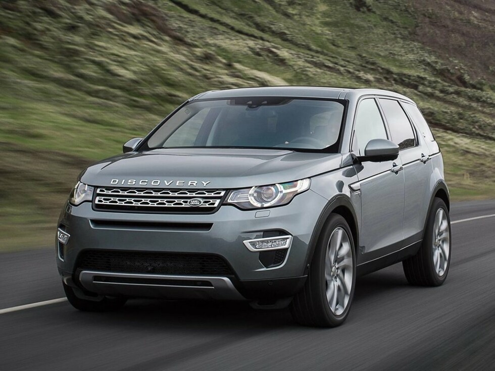 Коврики текстильные "Классик" для Land Rover Discovery Sport I (suv / L550) 2014 - 2019, темно-серые, 5шт.