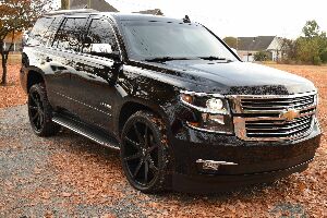 Коврики EVA для Chevrolet Tahoe IV (suv / (капитанские кресла)) 2013 - 2021