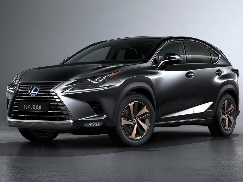 Коврики текстильные "Комфорт" для Lexus NX 300h (suv, гибрид / AYZ15) 2014 - 2021, серые, 5шт.