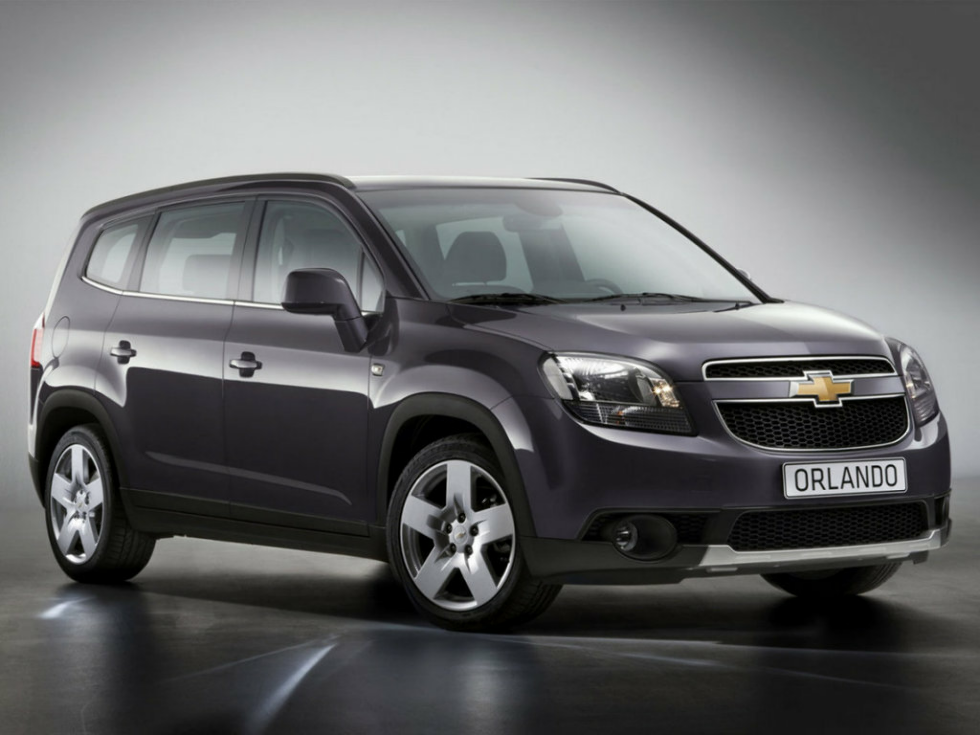 Коврики текстильные "Классик" для Chevrolet Orlando (минивэн) 2011 - 2015, темно-серые, 5шт.