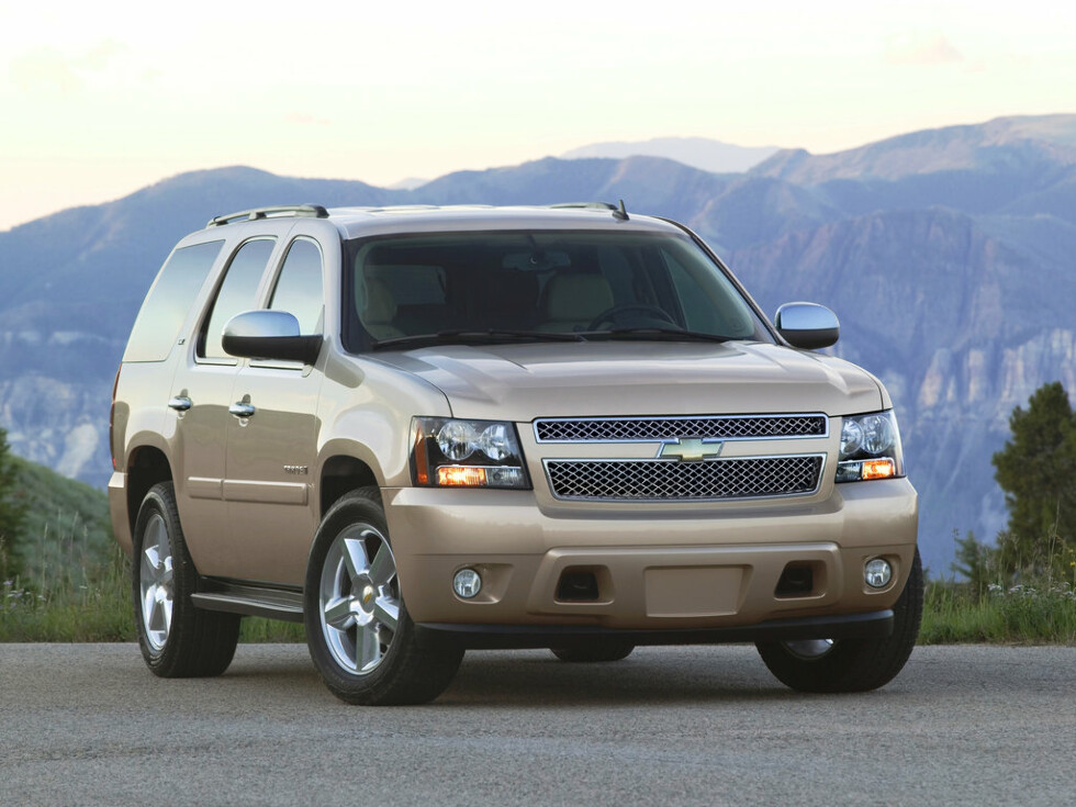 Коврики ЭВА "EVA ромб" для Chevrolet Tahoe III (suv / GMT900) 2006 - 2014, серые, 4шт.