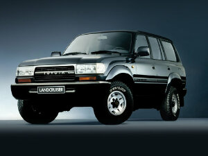 Коврики текстильные для Toyota Land Cruiser (80) 1990 - 1997