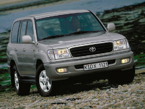 Коврики текстильные для Toyota Land Cruiser (100) 1996 - 2000