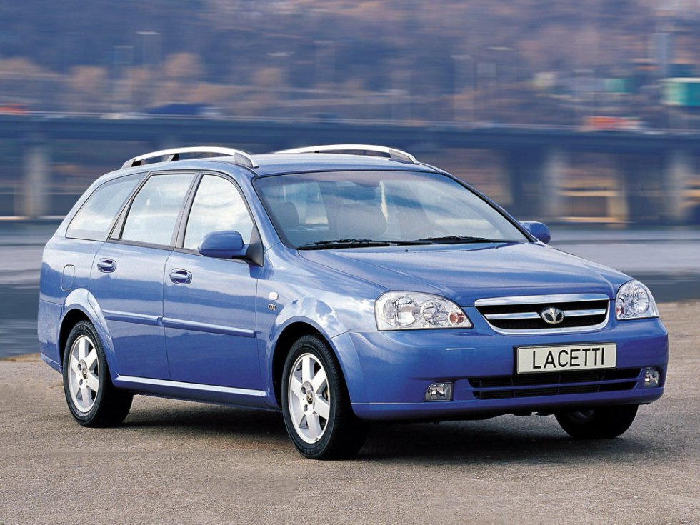 Коврики текстильные "Классик" для Daewoo Lacetti (универсал / J200) 2004 - 2009, черные, 5шт.