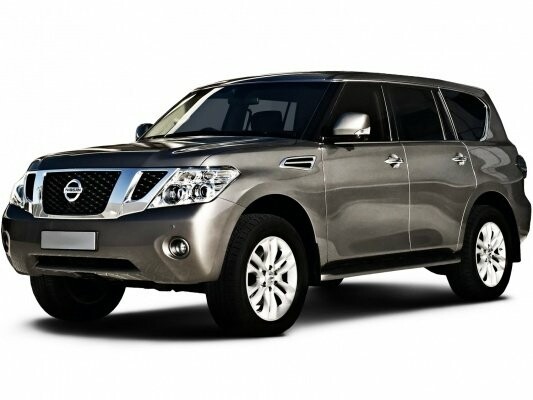 Коврики текстильные "Классик" для Nissan Patrol VI (suv / Y62) 2010 - 2014, темно-серые, 5шт.