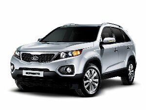 Коврики текстильные для Kia Sorento II (suv  7 мест / XM) 2009 - 2012